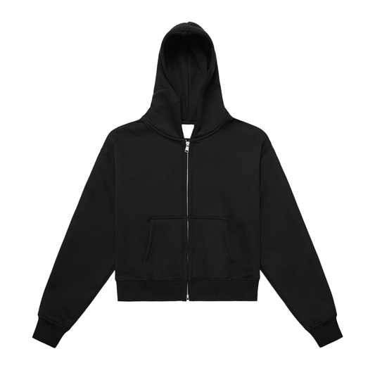 PLN Cropped Zip Up